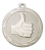 Medalj tummen upp