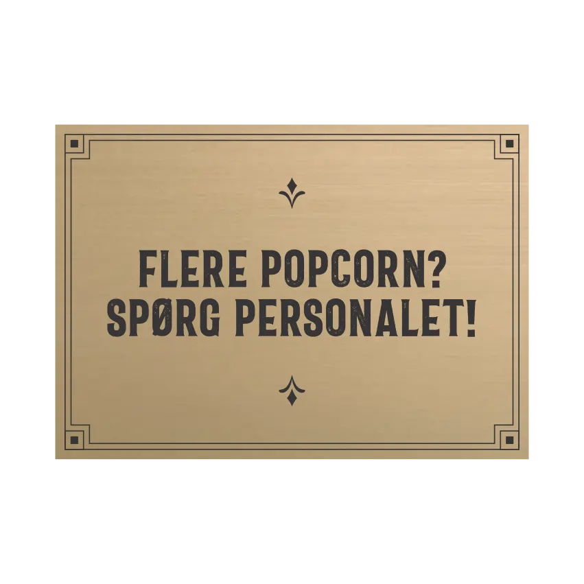 Pinchos DK - More popcorn