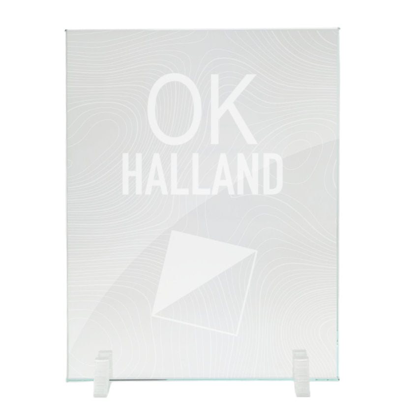 Glasstatyett Ekenäs egen design