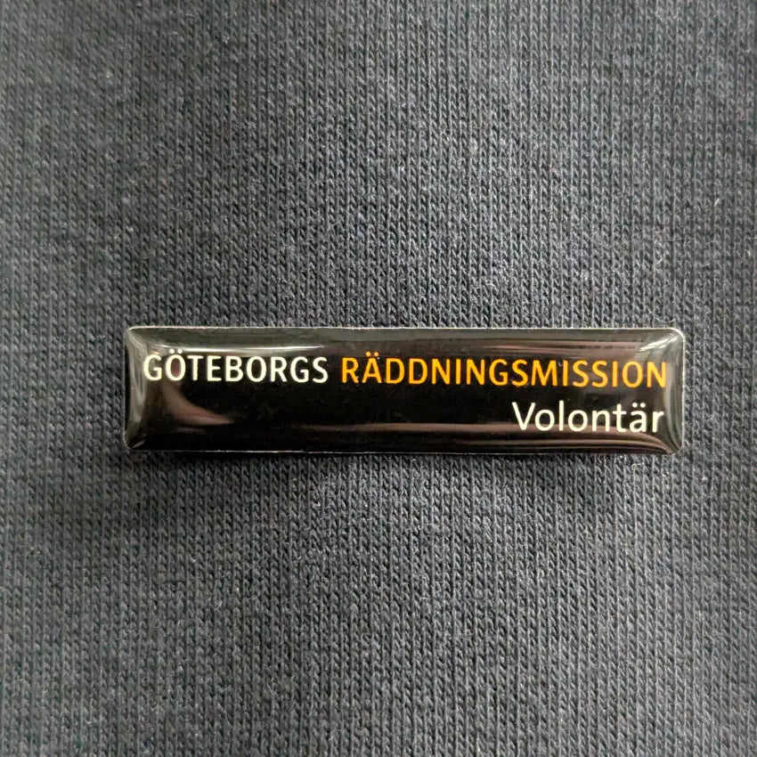 Namnbricka kupol epoxy