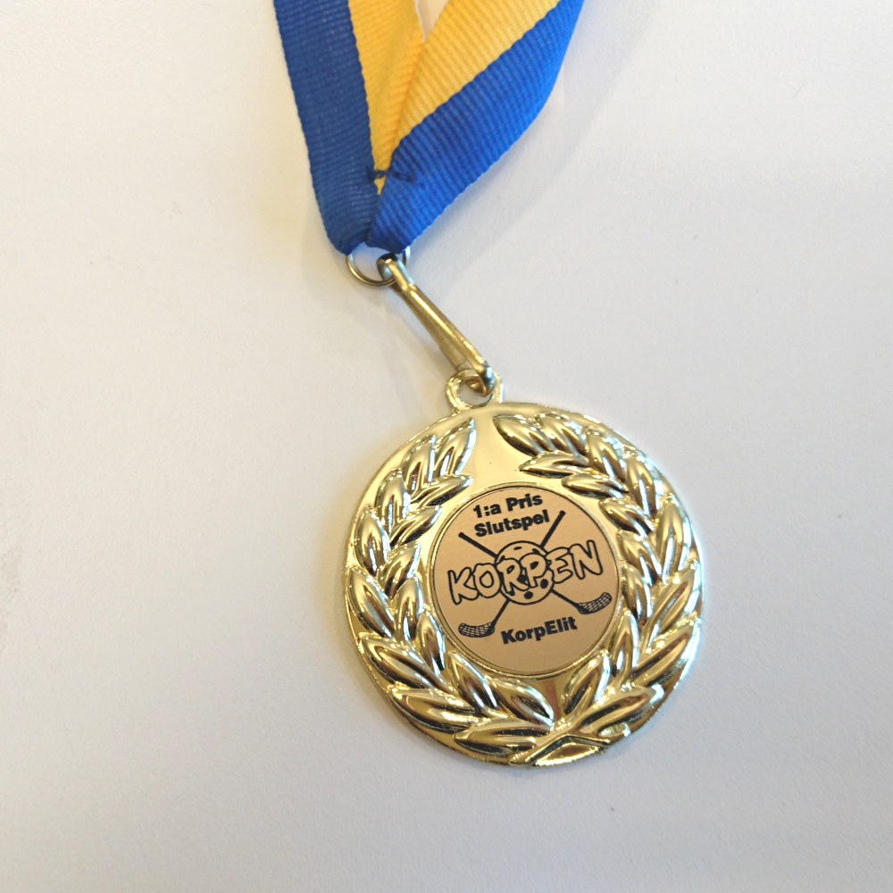 Medalj guld Korpen