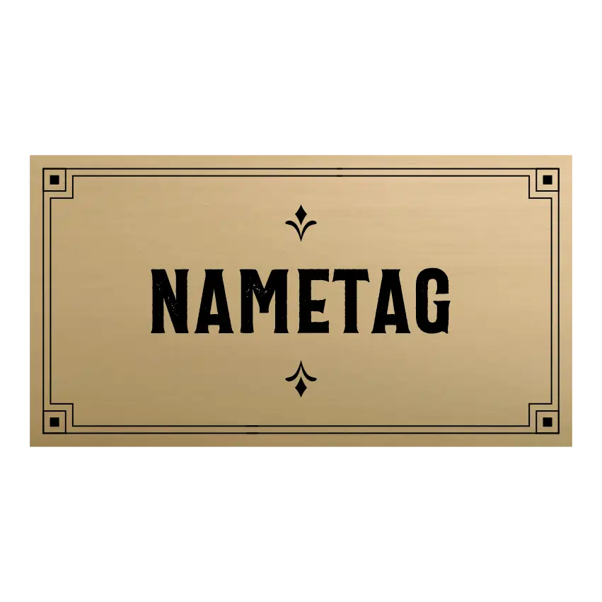 Pinchos NO Nametag with magnet