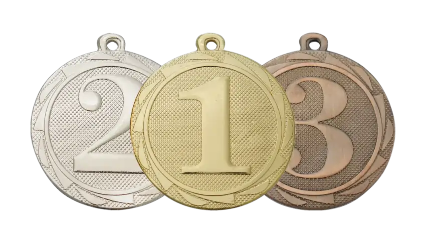 Nummermedaljer - Ingen startkostnad