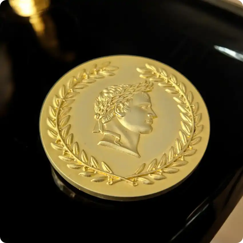 Präglade guldmynt från Vasaboden AB