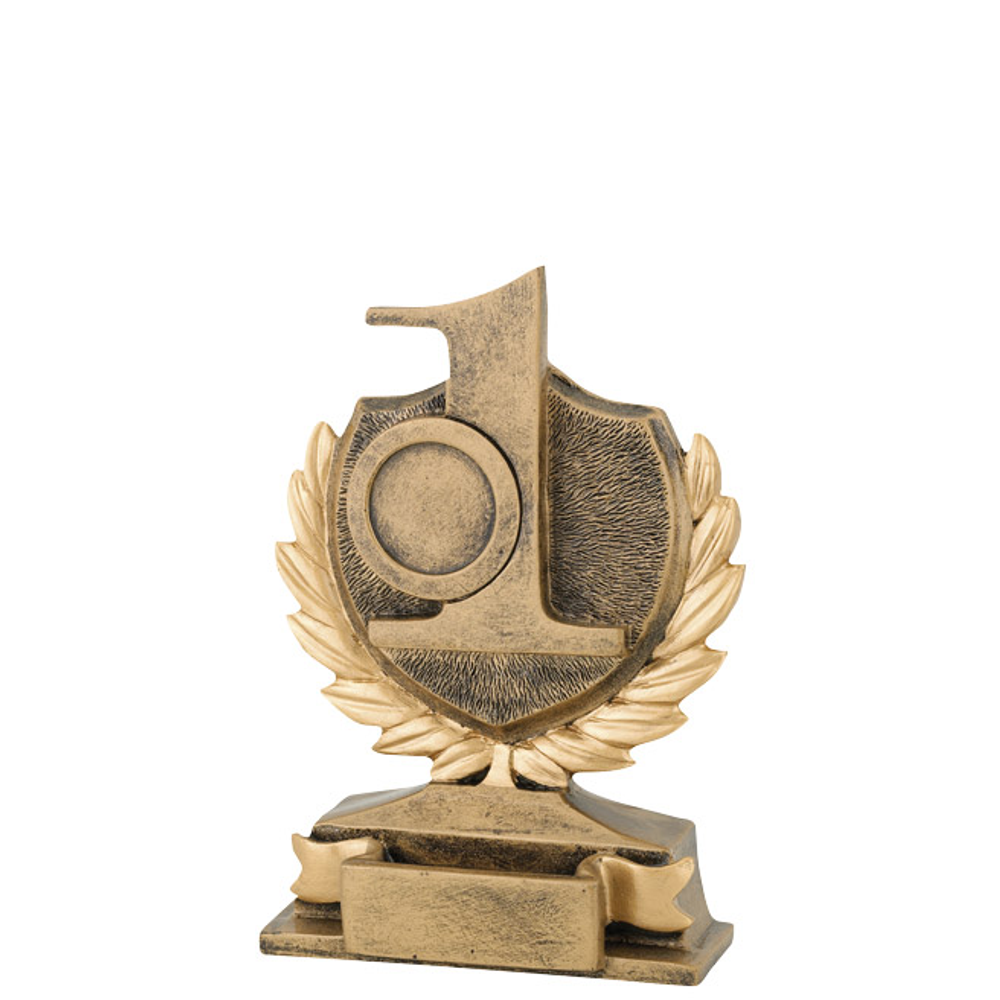 Neutral statyett till  förstaplatsen