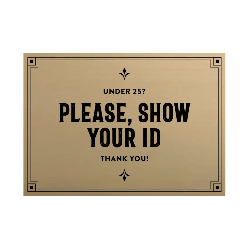 Pinchos EN Sign - Show ID