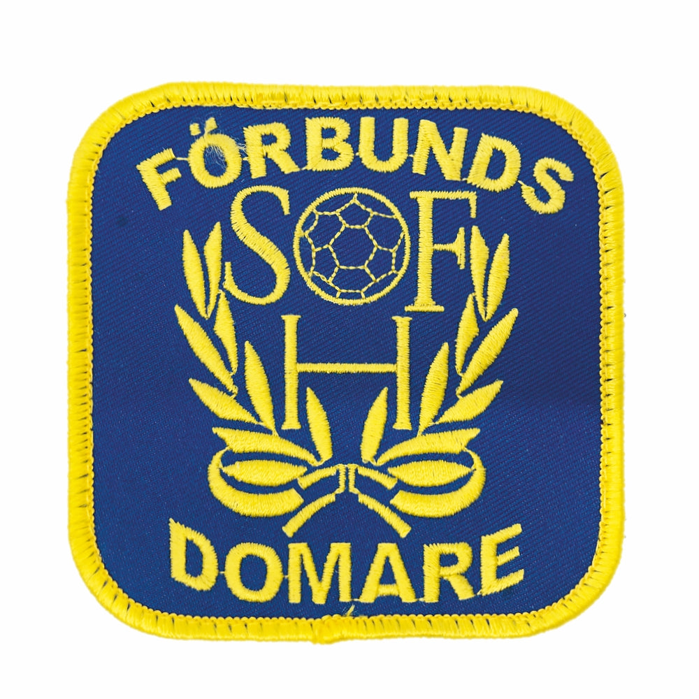 Förbundsdomare - broderat tygmärke