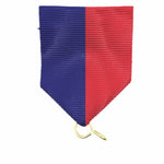 Kort medaljband Blå/Röd