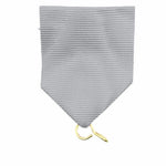 Kort medaljband Silvergrå