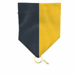 Kort medaljband Svart/Gul