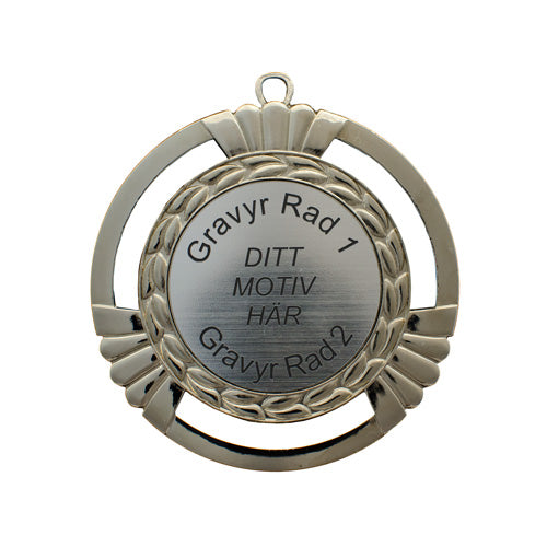 Medalj Gävle - 90mm