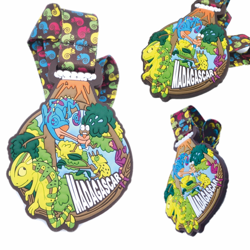 Specialtillverkad medalj i PVC